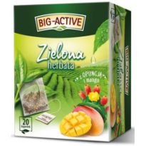 Herbata Big Active zielona opuncja z mango 20tb