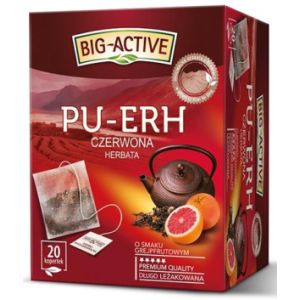 Herbata Big Active czerwona gejpfrut 20tb
