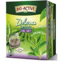 Herbata Big Active zielona earl grey 20tb