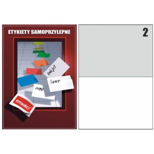 Etykiety samoprzylepne Emeko 210x148,5 2 str