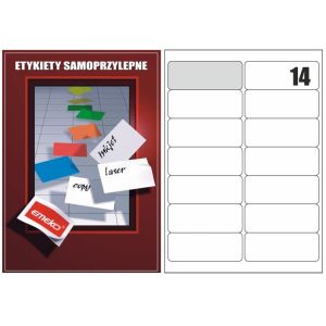 Etykiety samoprzylepne Economy 99,1x38,1 (14 str)