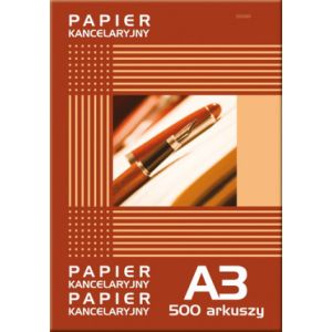 Papier kancelaryjny A3 100ark
