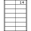 Etykiety samoprzylepne Lambda 97x42,3 (12 str)