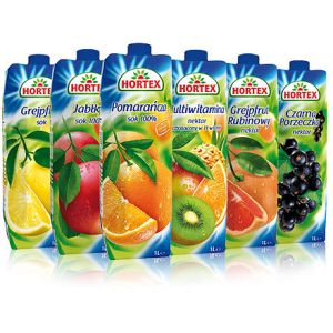 Sok Hortex pomarańczowy 1l