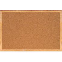 Tablica 40x30 MemoBe korkowa w ramie drewnianej