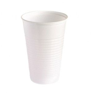 Kubki wielorazowe białe 200ml 100szt