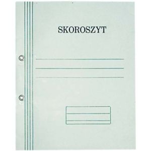 Skoroszyt tekturowy pełny oczko