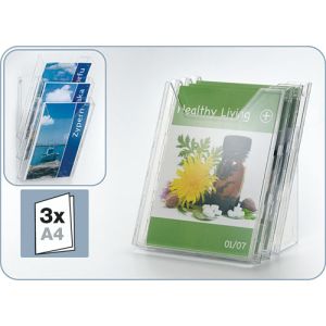 Pojemnik na ulotki Durable Combiboxx A4 L 8580 (3 półki)