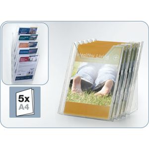 Pojemnik na ulotki Durable Combiboxx A4 XL 8586 (5 półek)