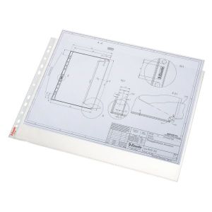Koszulki Esselte A3 groszkowe poziome 10szt 55230
