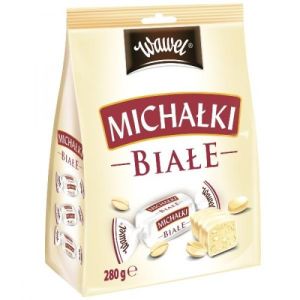 Cukierki Michałki białe 245g