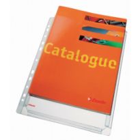 Koszulki Leitz poszerzane na katalogi A4 10szt 170 mic 47561003