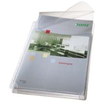 Koszulki Leitz poszerzane na katalogi z klapką A4 5szt 47573003
