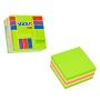 Karteczki samoprzylepne Stickn 51x51/250szt zielony mix