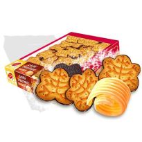 Ciastka kruche maślane listki 650g