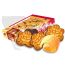 Ciastka kruche maślane listki 650g