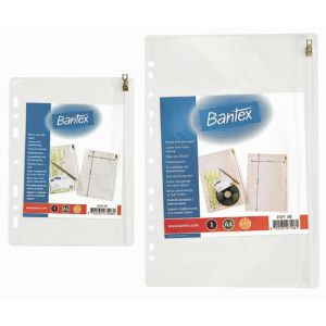 Koszulka na suwak Bantex A4 10szt 2071