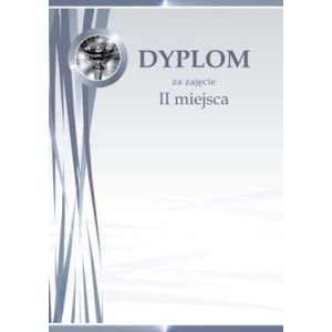 Dyplom Puchar srebrny 170g 25ark