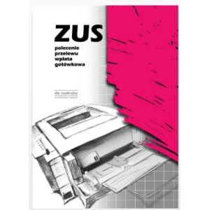 Druk MiP F-101-2 Polecenie przelewu 2-odc ZUS A4 do nadruku 100a