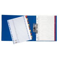 Przekładki Esselte A4 Mylar A-Z kartonowe 100166