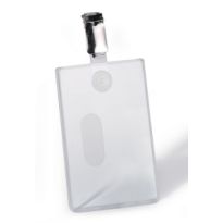 Identyfikator Durable 85x54 z klipem 8112 25szt