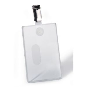 Identyfikator Durable 85x54 z klipem 8112 25szt
