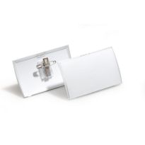 Identyfikator Durable Click Fold 54x90 z klipem 8214 25szt