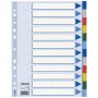 Przekładki Esselte A4 plastikowe 12 kart 15262