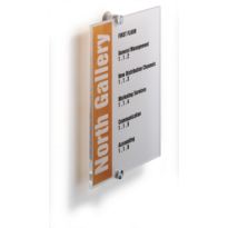 Tabliczka informacyjna Durable Crystal Sign 210x297 mm 4825