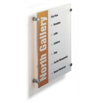 Tabliczka informacyjna Durable Crystal Sign 297x420mm 4826