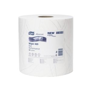 Czyściwo Tork Advanced Wiper 420 W1 białe 510m 2-w 130045