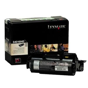 Toner Lexmark 64016HE T640 black 21000str