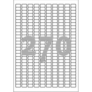 Etykiety usuwalne Avery Zweckform 17,8x10 L4730REV-25