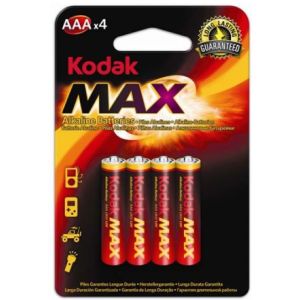 Baterie Kodak Max LR03 AAA 4szt
