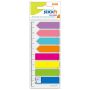 Zakładki indeksujące Stickn 45x12mm 8 kolorów paski i strzałki 2
