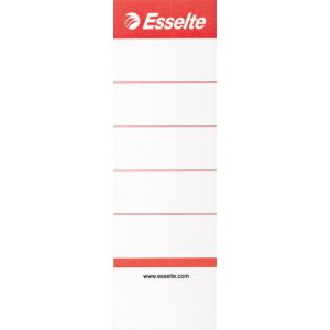 Etykiety wymienne do segregatora Esselte 10szt