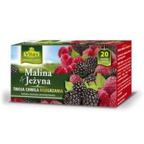 Herbata Vitax Malina i jeżyna 20 torebek