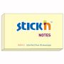 Karteczki samoprzylepne Stick'n 127x76 żółty pastelowy 21009