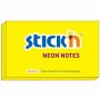 Karteczki samoprzylepne Stick`n 127x76 żółty neon 21135