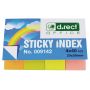Zakładki indeksujące 20x50mm 4x40szt