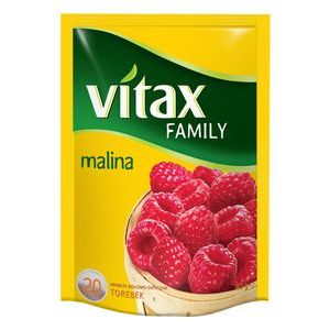 Herbata Vitax Family 20tb malina