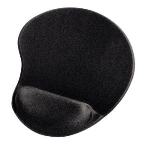 Podkładka pod mysz Hama ergonomiczna czarna 54777
