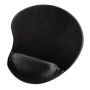 Podkładka pod mysz Hama ergonomiczna czarna 54777