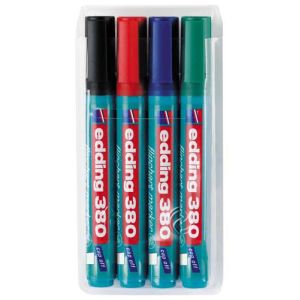 Marker Edding 380 do flipchartów 4szt