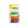 Zakładki indeksujące Stick`n 45x12mm 5 kol. 26029