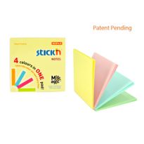 Karteczki samoprzylepne Stick`n Magic Pad 76x76 pastelowe 21574