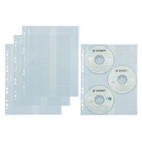 Koszulki na płyty CD Biurfol na 3 CD op. 10szt