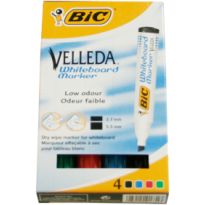 Marker suchościeralny Bic 1751 ścięty kpl