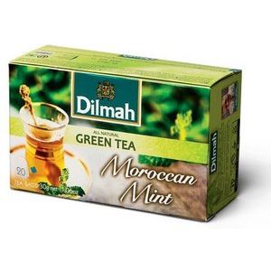 Herbata Dilmah Green Tea Moroccan Mint 20x1,5g