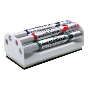 Marker suchościeralny Pentel MW5W-4S z gąbką